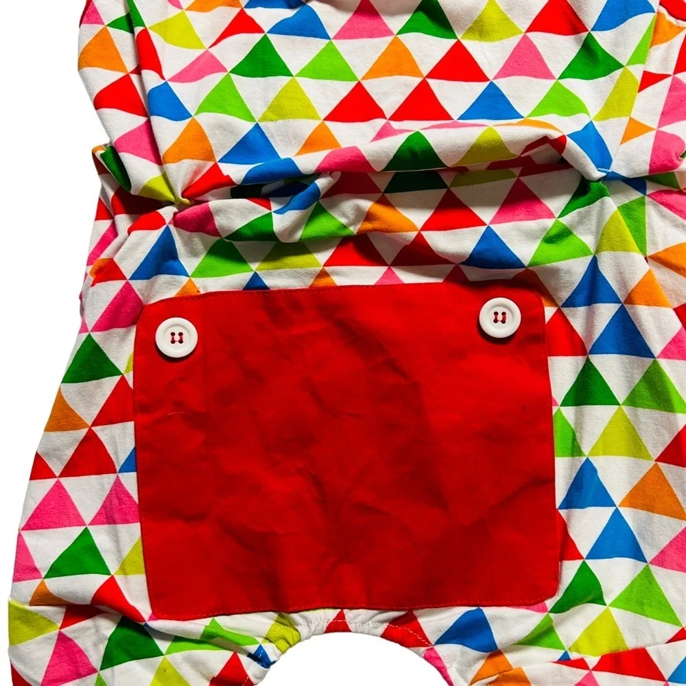 Wondershop Colorful Triangle Print Dog and Cat Pajamas Size Large - Picture 3 of 8